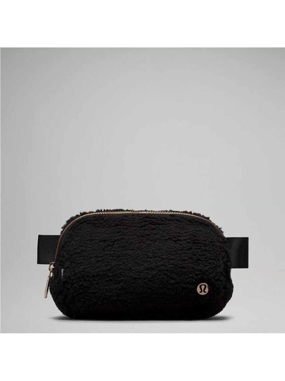 Lululemon Everywhere Fleece Belt Bag 1L Gold Hardware RARE SOLD OUT